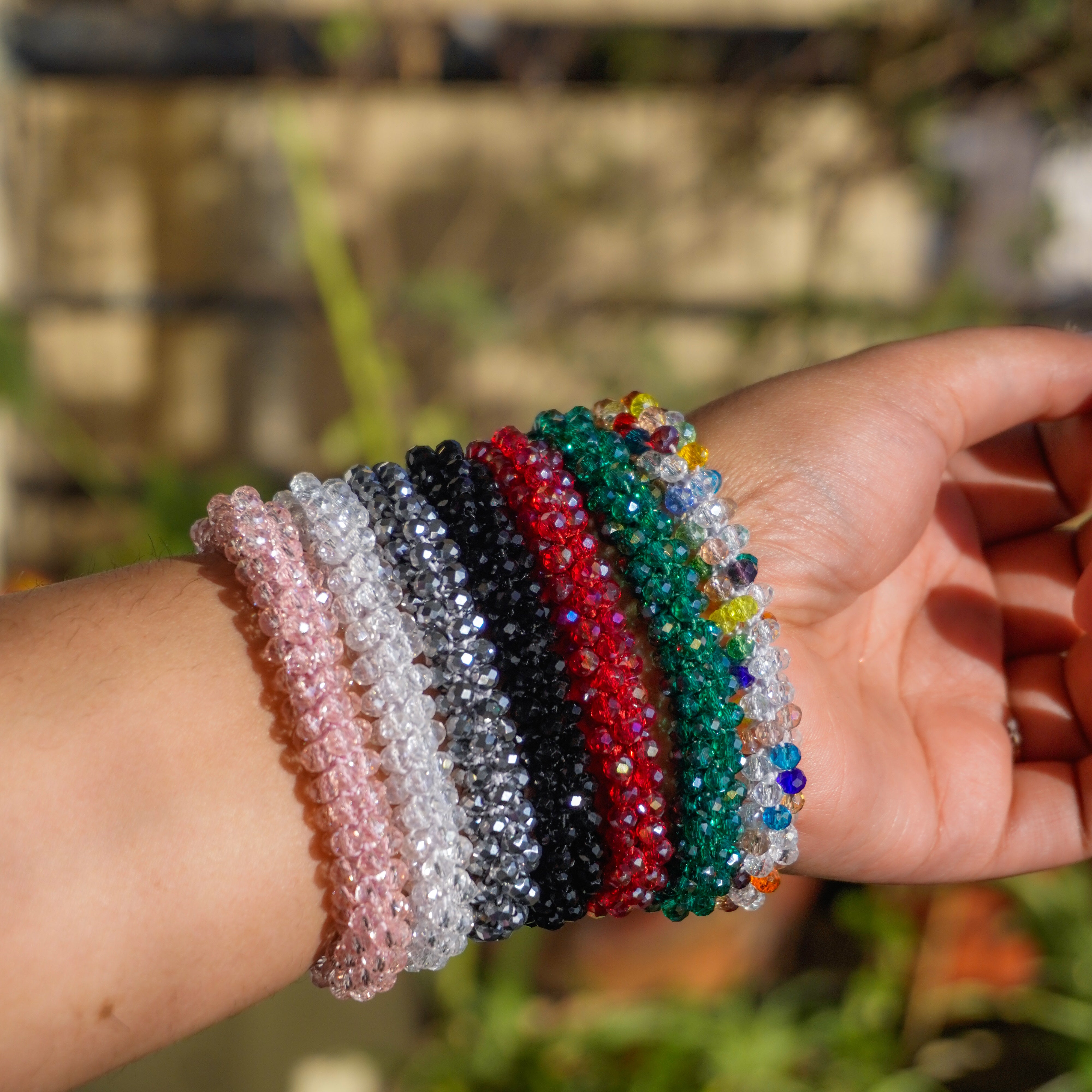CRYSTAL RUBBERBAND / BRACELET