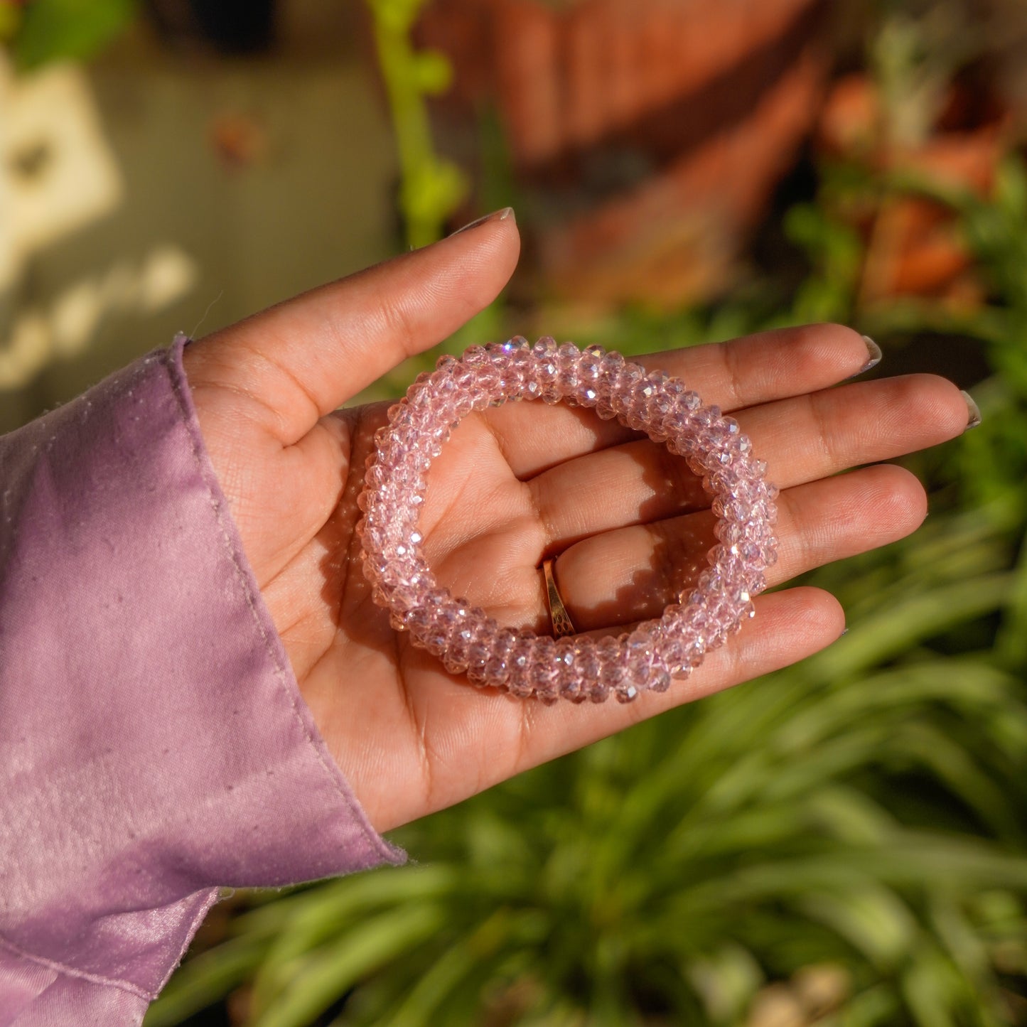 CRYSTAL RUBBERBAND / BRACELET