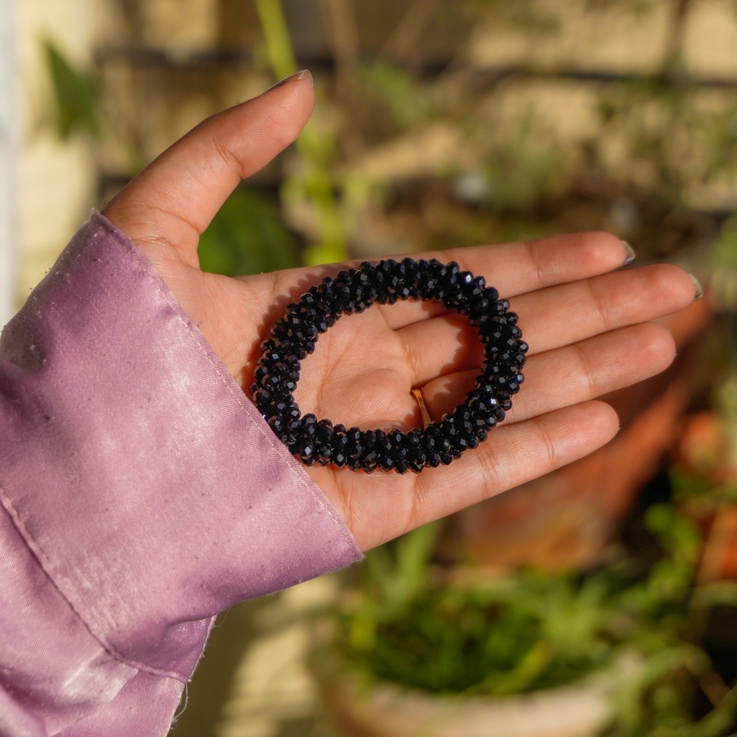 CRYSTAL RUBBERBAND / BRACELET