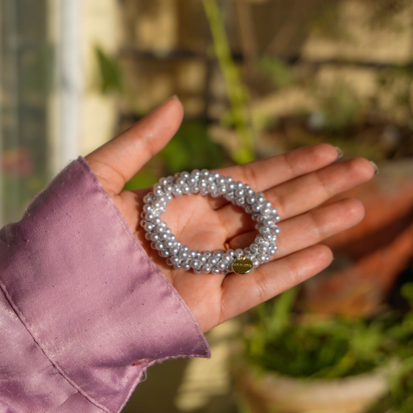 CRYSTAL RUBBERBRAND / BRACELET