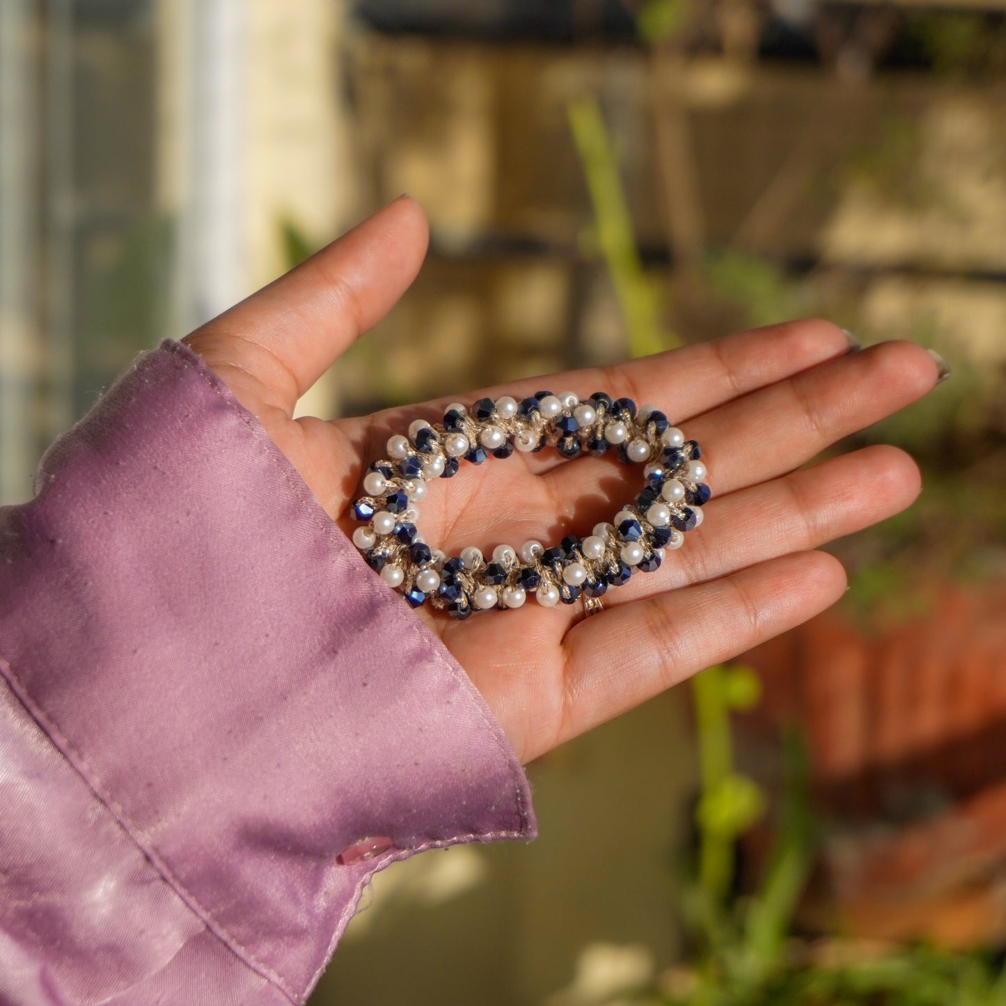 CRYSTAL RUBBERBRAND / BRACELET