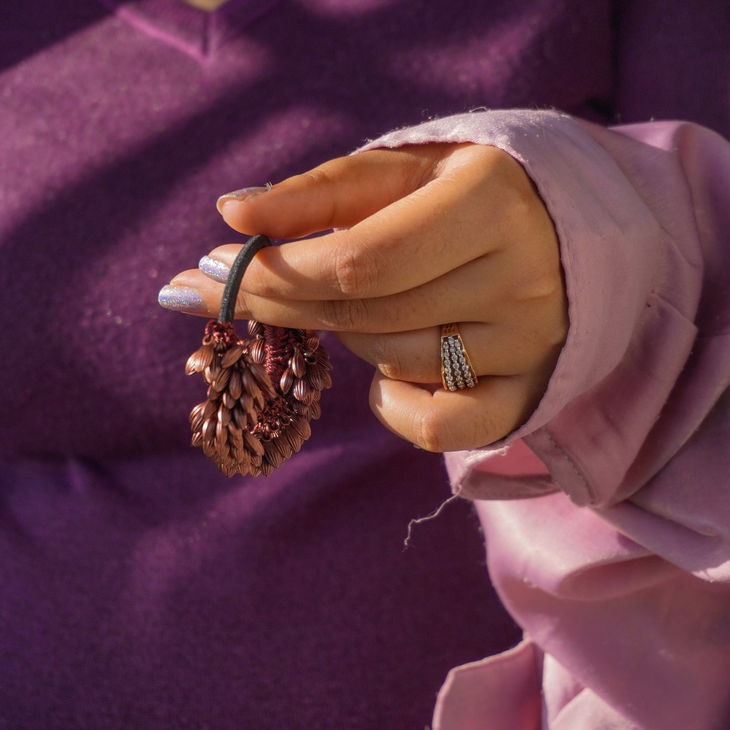 WHEAT CRYSTAL RUBBERBANDS
