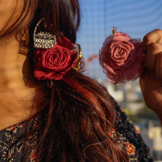 FLORAL CLUTCH - HANDMADE