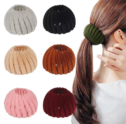 Premium Bunclip - Ponytail Holder - Velvet finish