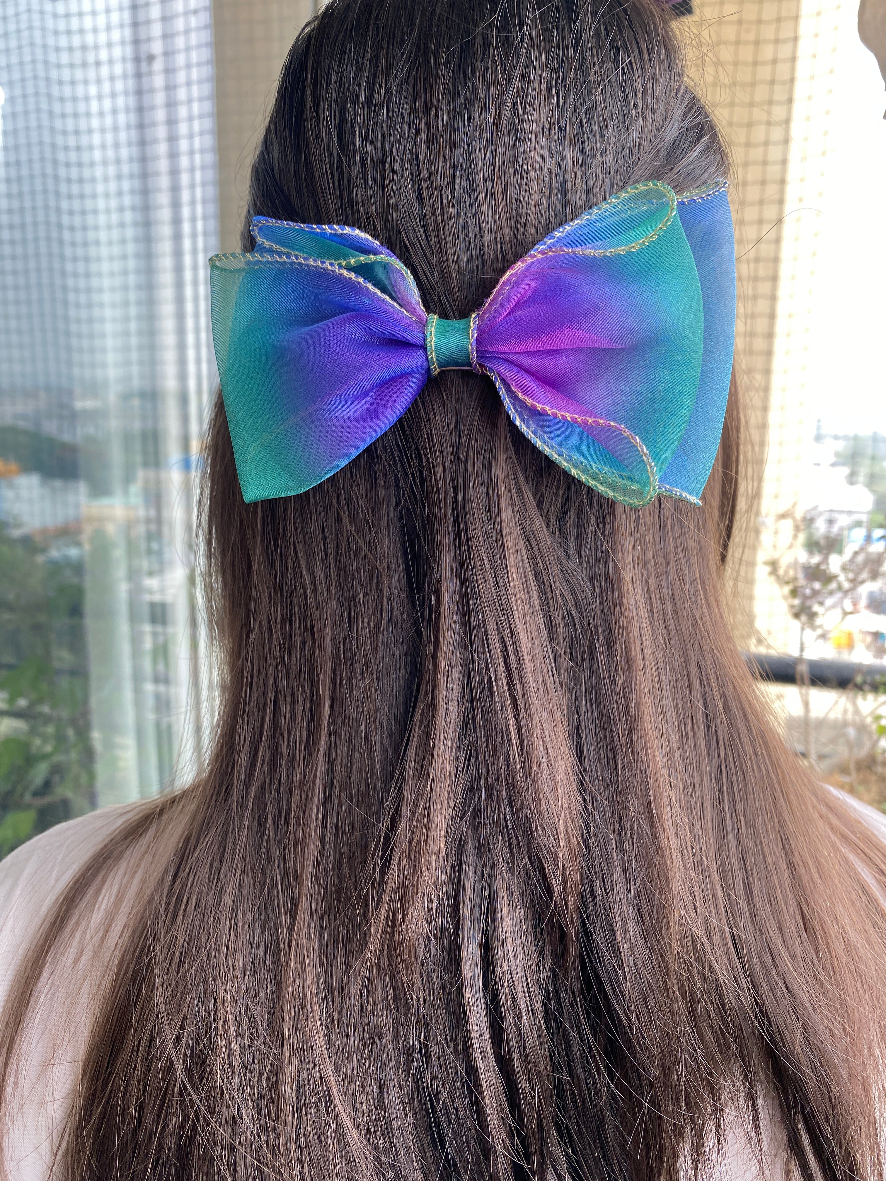 Multicolour Hair Bow