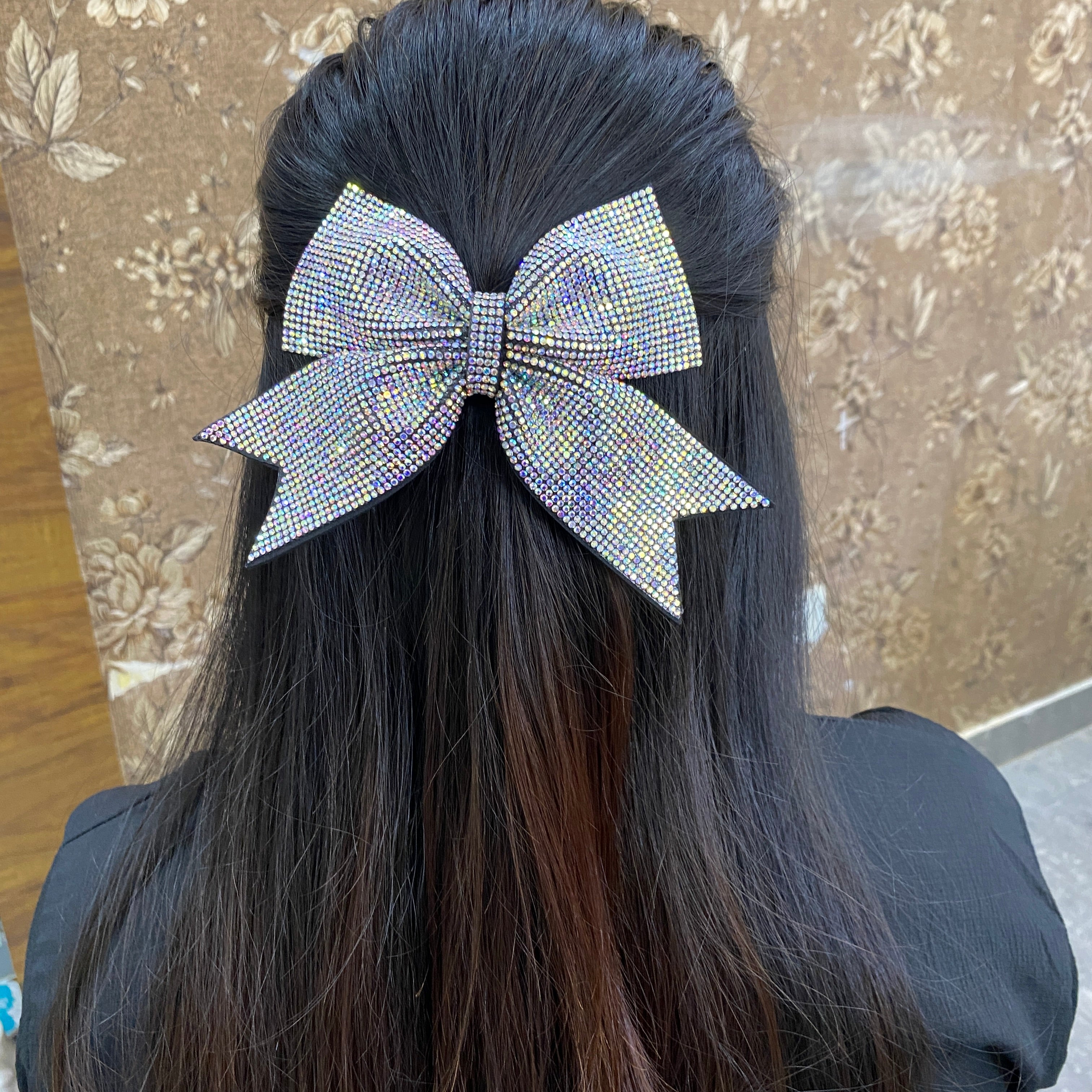 Large crystal Bow-Multicolour