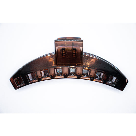 HAIR CLUTCH - BROWN