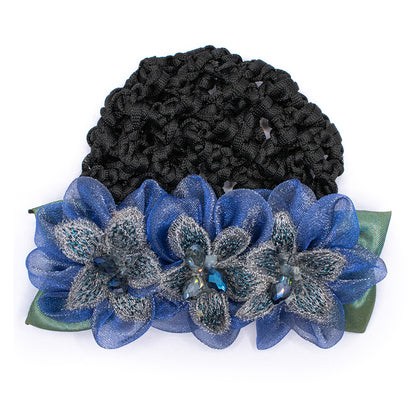 Blue Floral Backpin