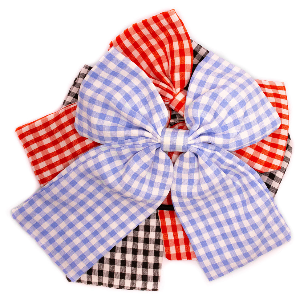 BOW RUBBERBANDS - MULTICOLOUR (SET OF 3 )