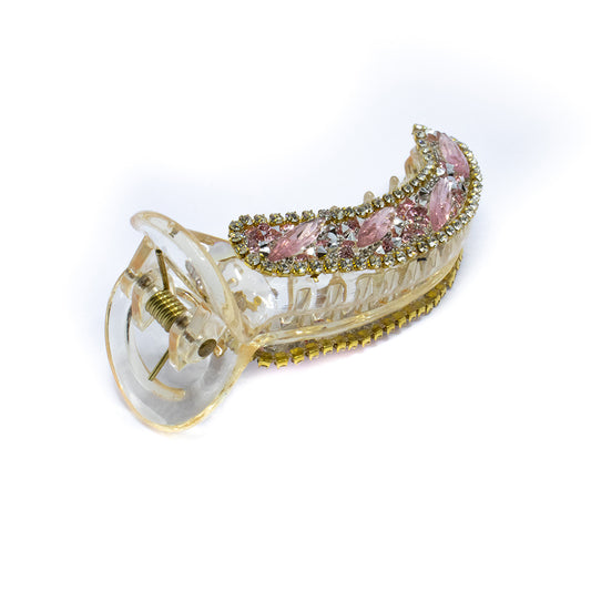 BANANA CLIP WITH STONE WORK
