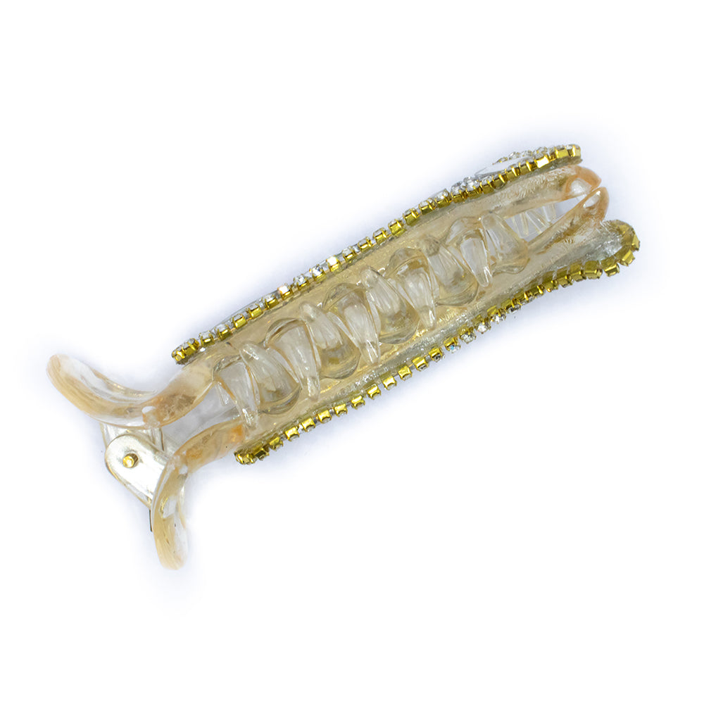 BANANA CLIP WITH STONE WORK