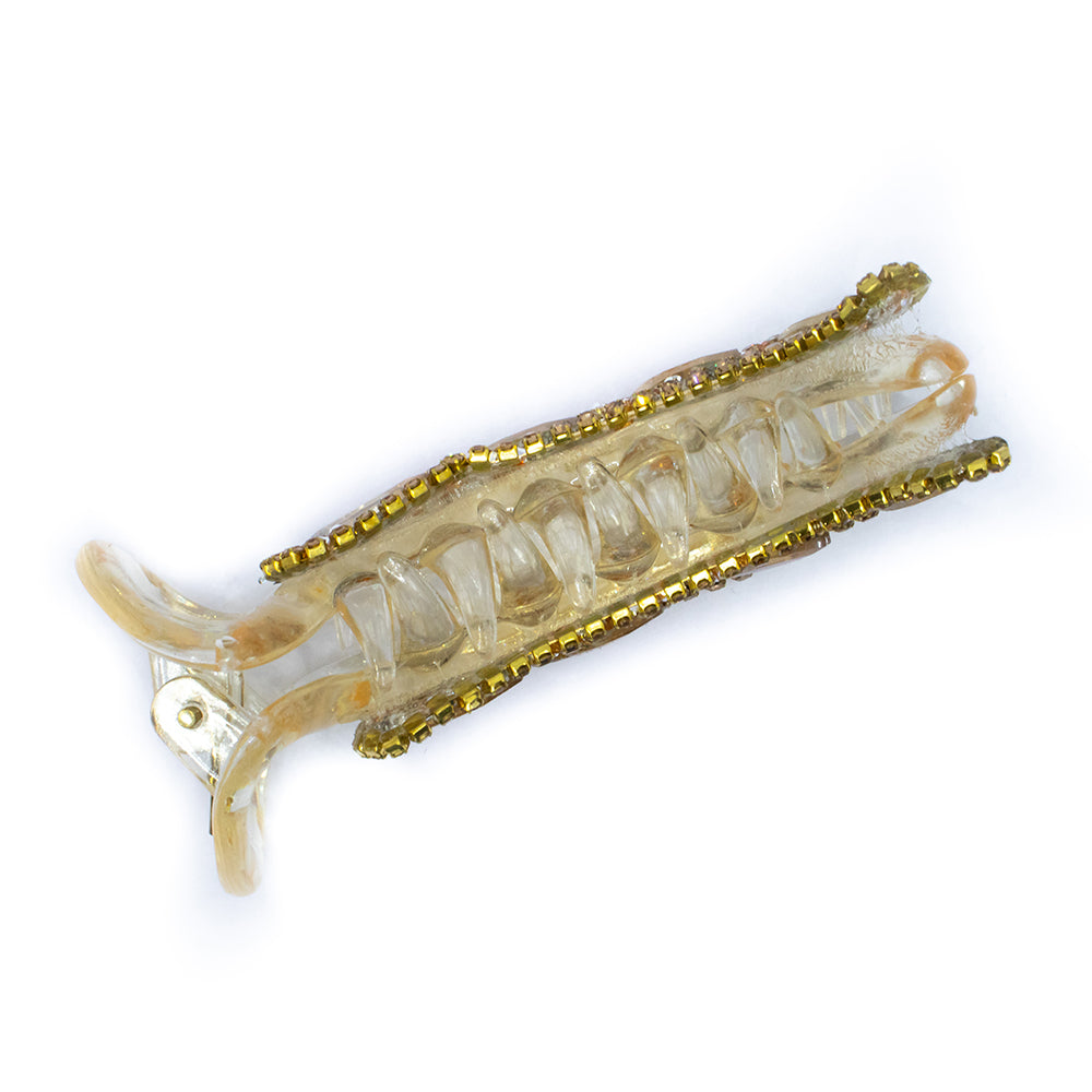 BANANA CLIP WITH STONE WORK