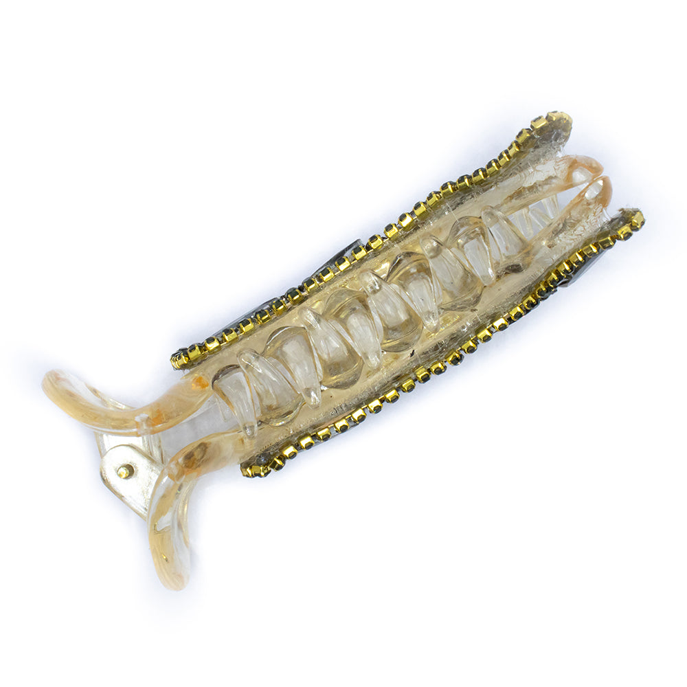 BANANA CLIP WITH STONE WORK
