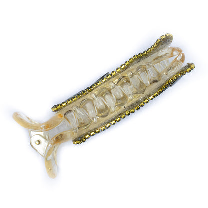 BANANA CLIP WITH STONE WORK