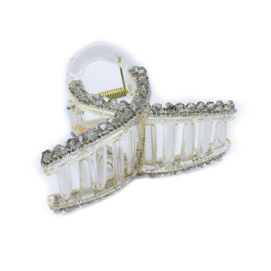 HAIR CLUTCH WITH STONE WORK