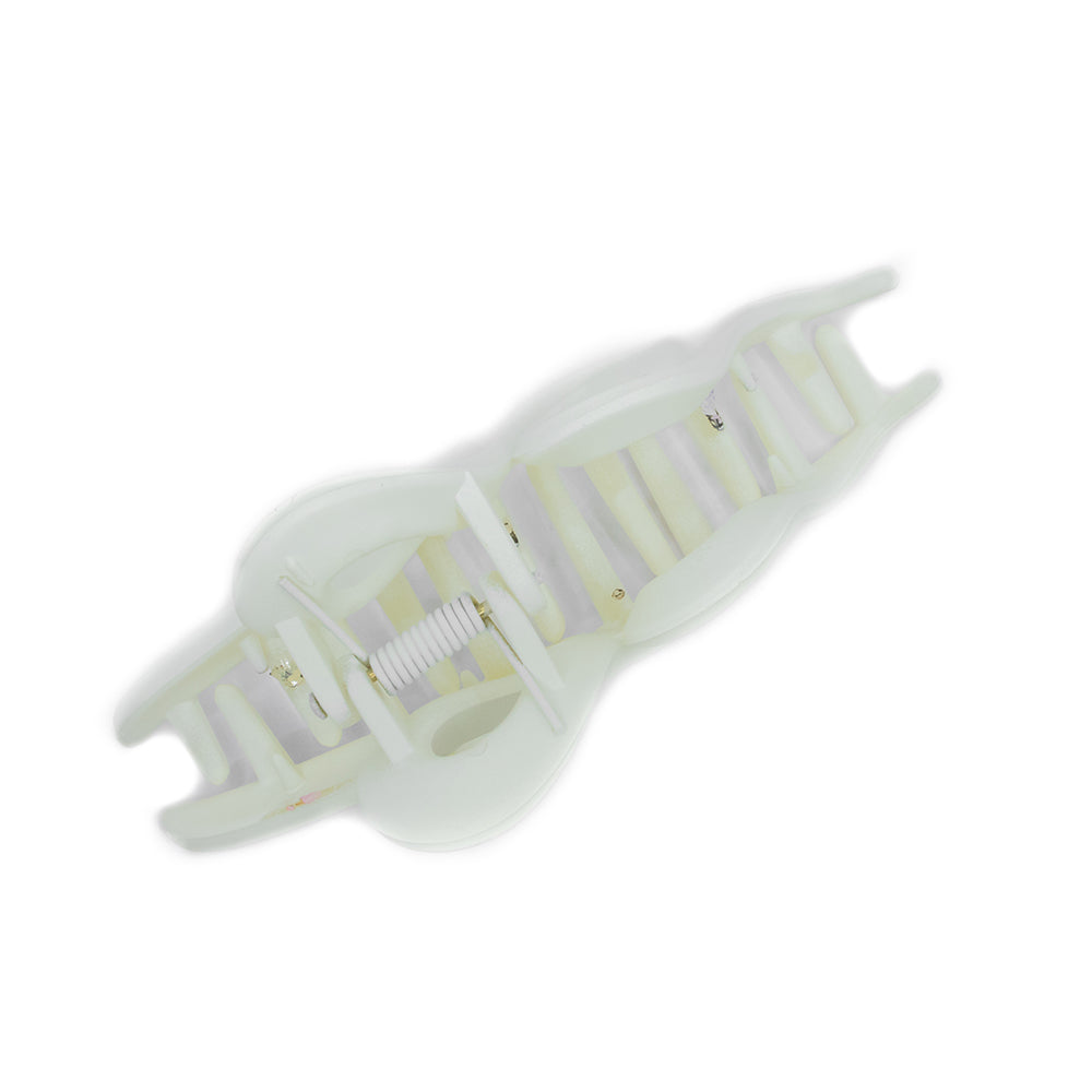 HAIR CLUTCH - WHITE