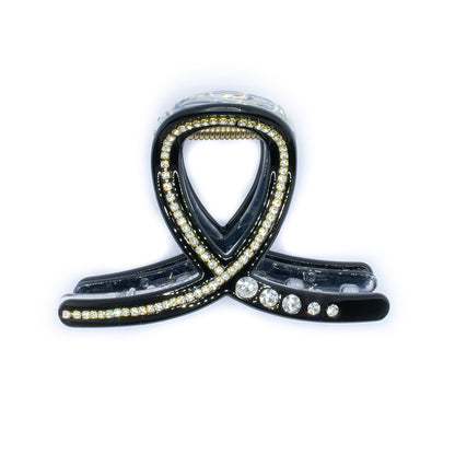 HAIR CLUTCH - BLACK