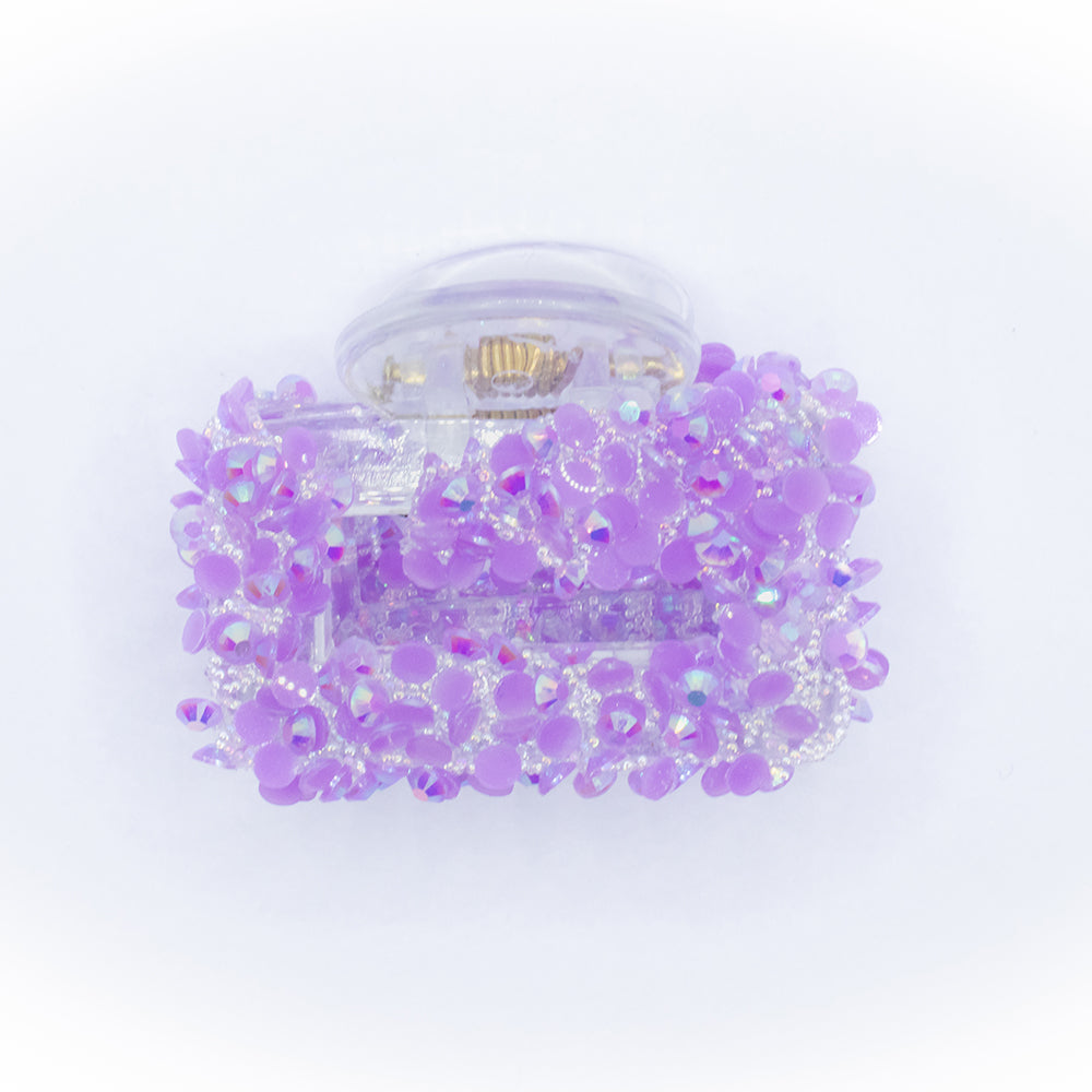 Cluster GlitterClutch Purple