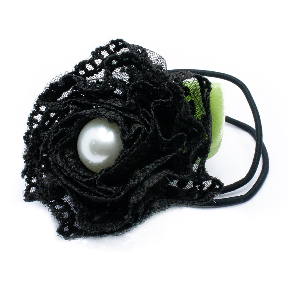 Pearl Rose Hair tie