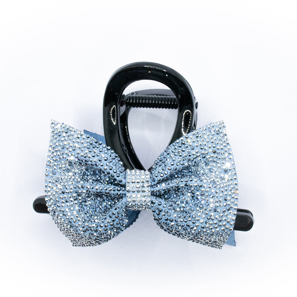 Glittering Bow Hair Clutch