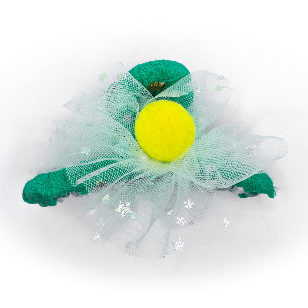 Organza Flower Clutch