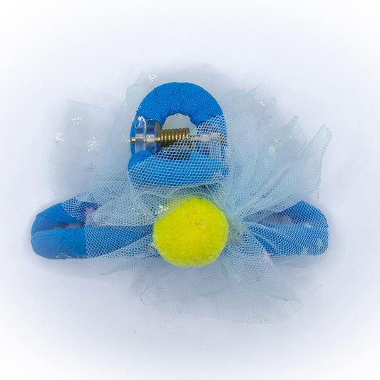 Organza Flower Clutch