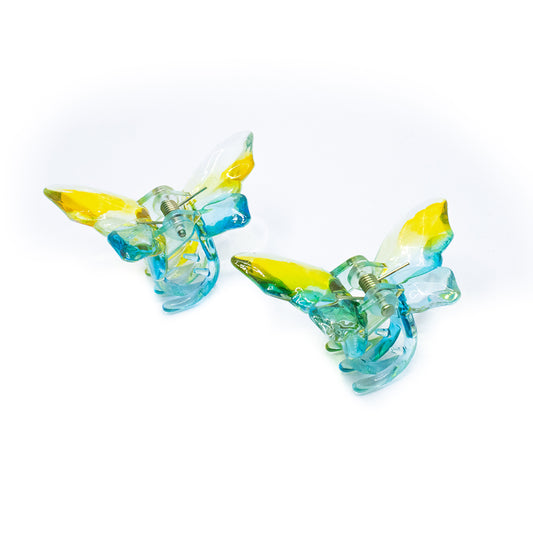 BUTETERFLY HAIR CLUTCH SET OF 2
