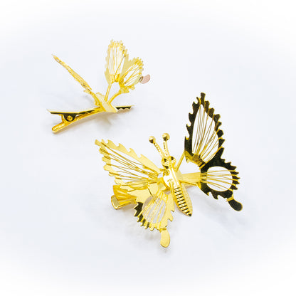 BUTETERFLY HAIR PINS SET OF 2