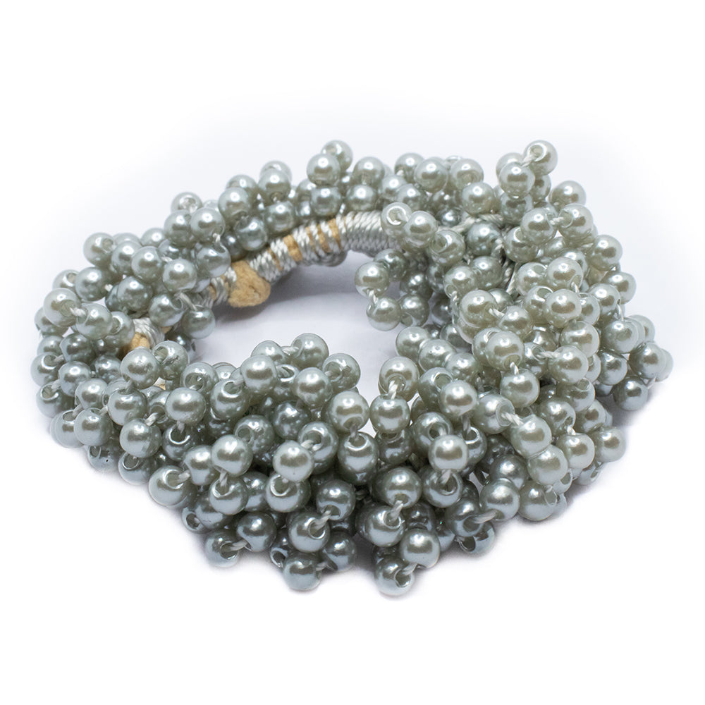 PEARL HAIR SCRUNCHIE CUM BRACELET