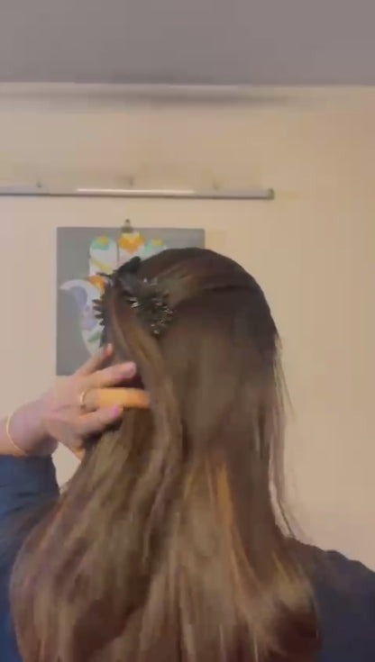 Premium Glossy Hair Clutch