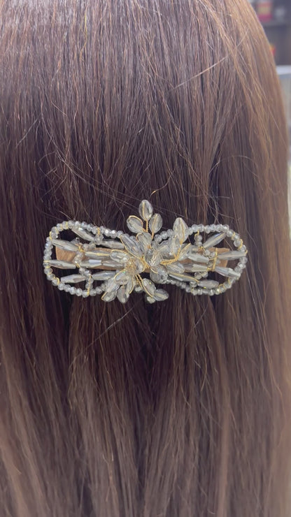 Premium Crystal Stone Work Back Pin