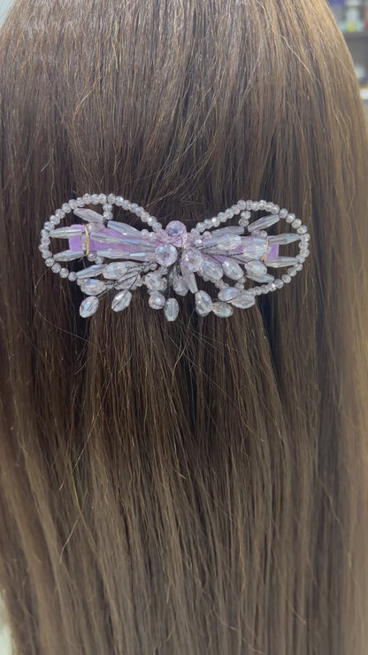 Premium Crystal Stone Work Back Pin