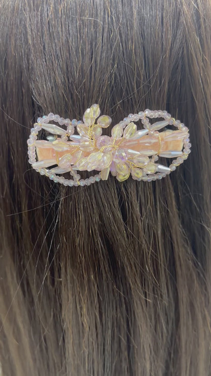 Premium Crystal Stone Work Back Pin