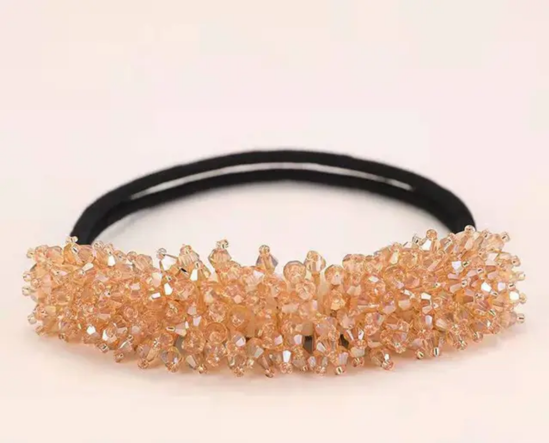 CRYSTAL TRENDING BUN CLIP