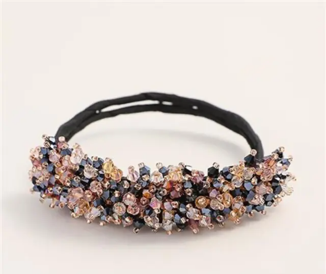CRYSTAL TRENDING BUN CLIP