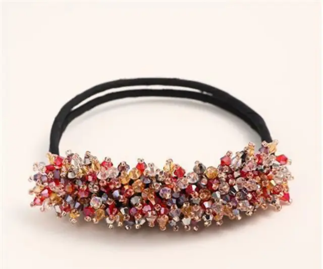 CRYSTAL TRENDING BUN CLIP